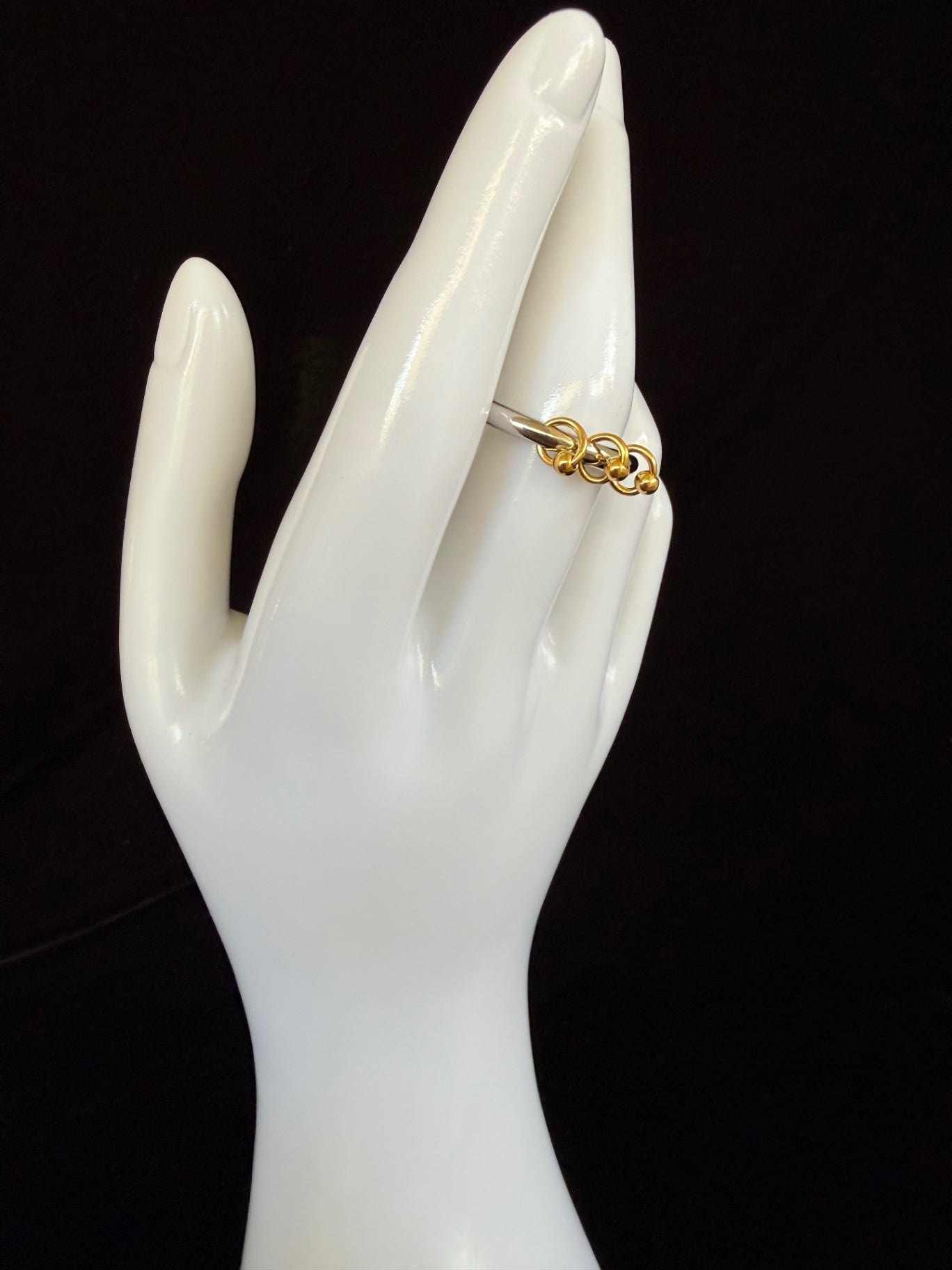 Quianey Link Duo Ring