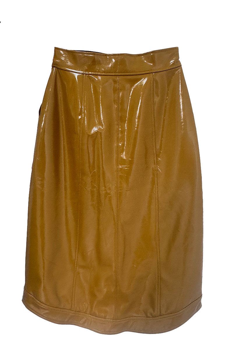 Camilla and Marc Patent Leather Skirt 10