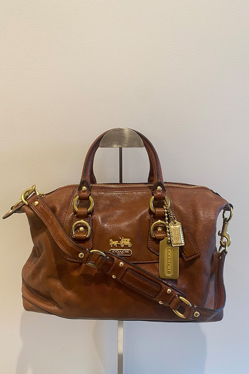 Coach vintage madison brown bag