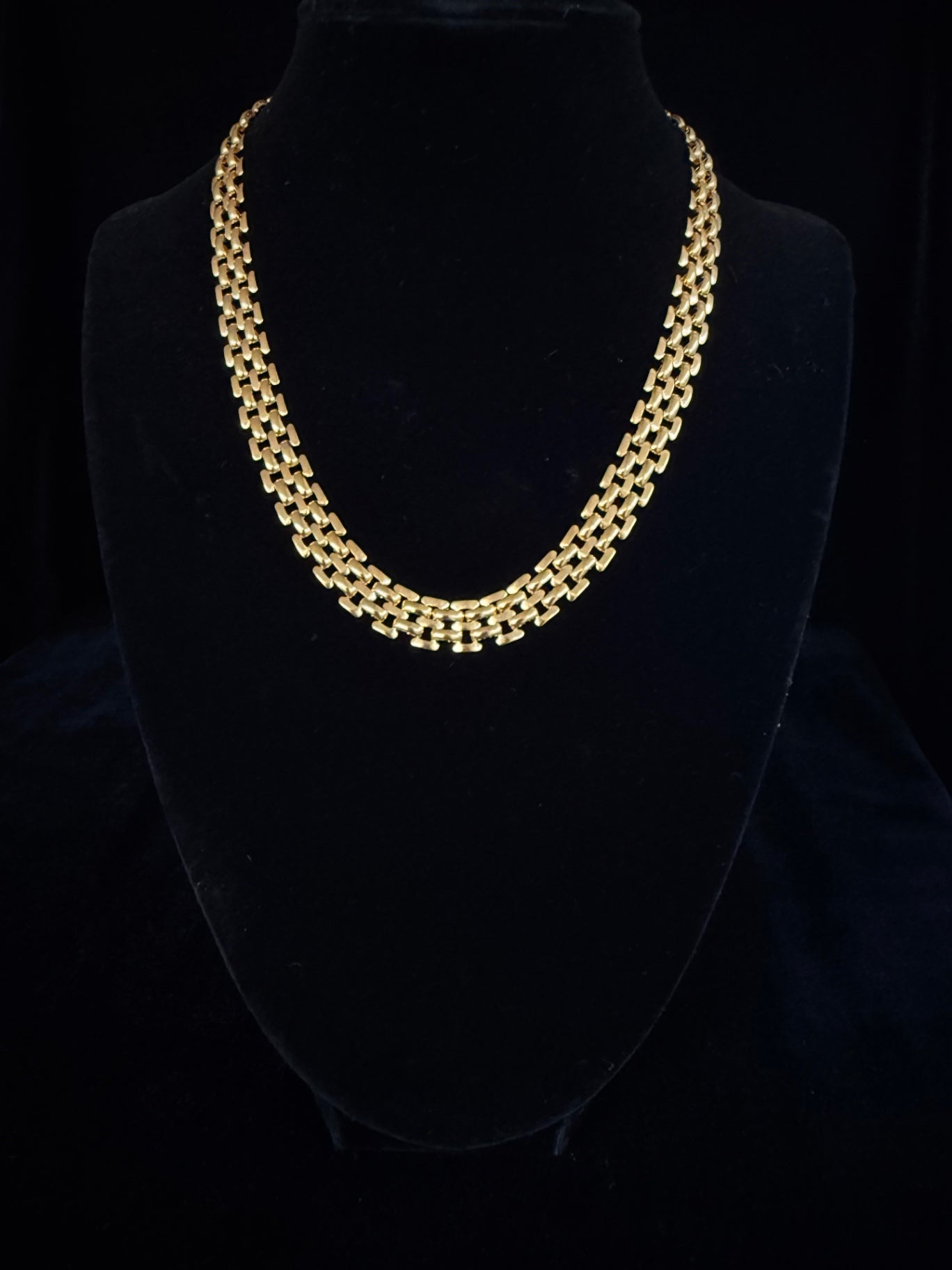 Quianey Watch Link Gold Necklace