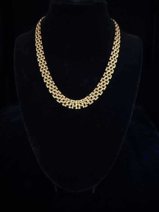 Quianey Watch Link Gold Necklace