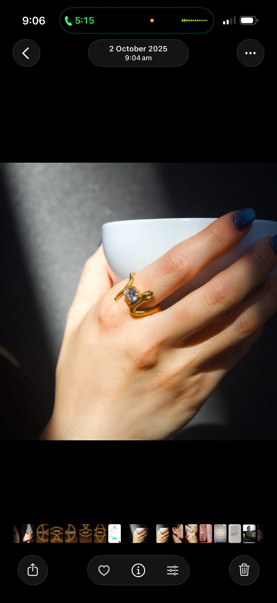 Quianey Snake Ring