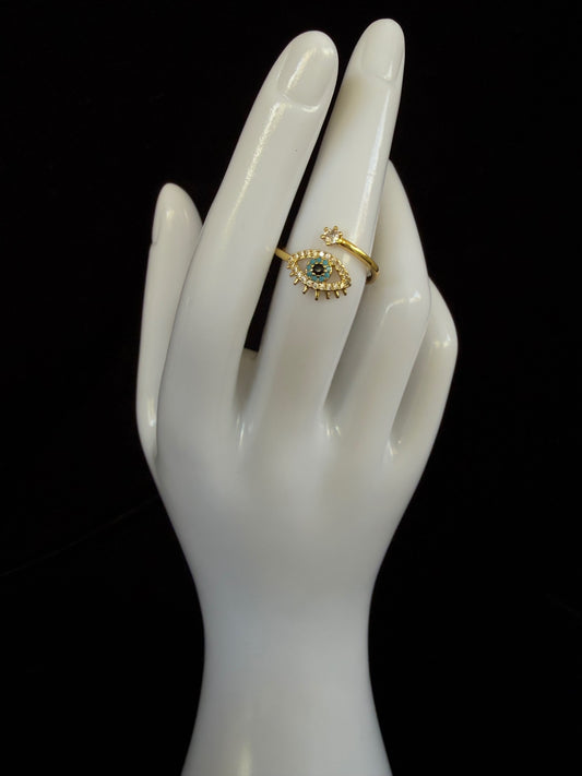 Quianey Evil Eye Ring