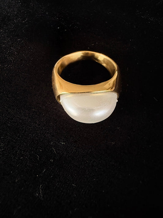 Quianey Pearl Dome Ring 6