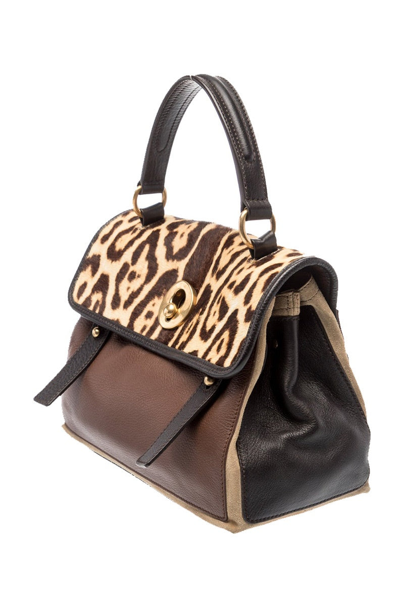 YvesSaintLaurent leopard handbag