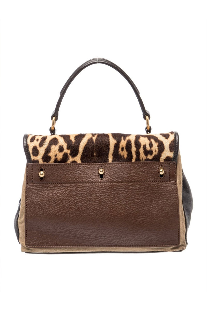 YvesSaintLaurent leopard handbag