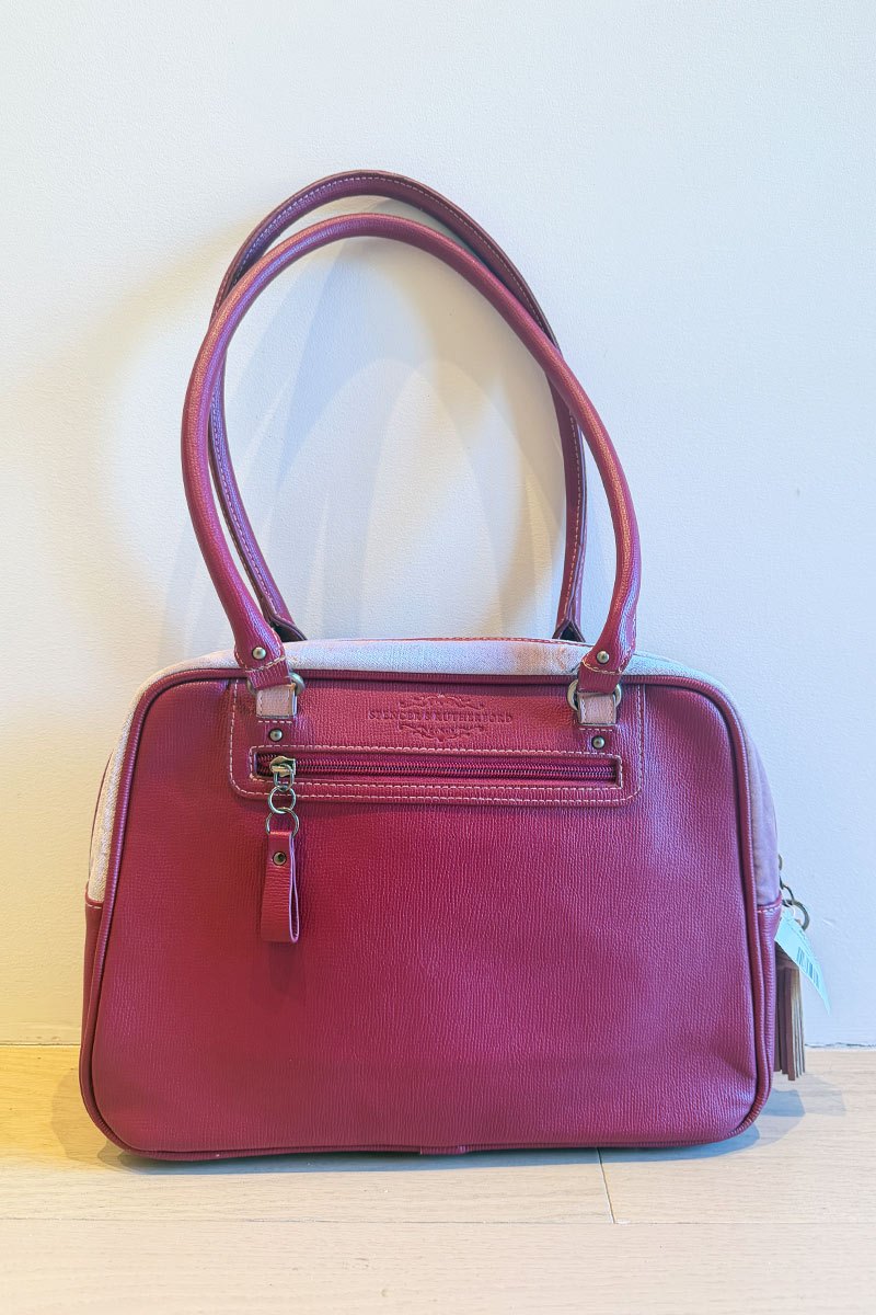 Spencer and Rutherford Zandra adored pink heart tote bag