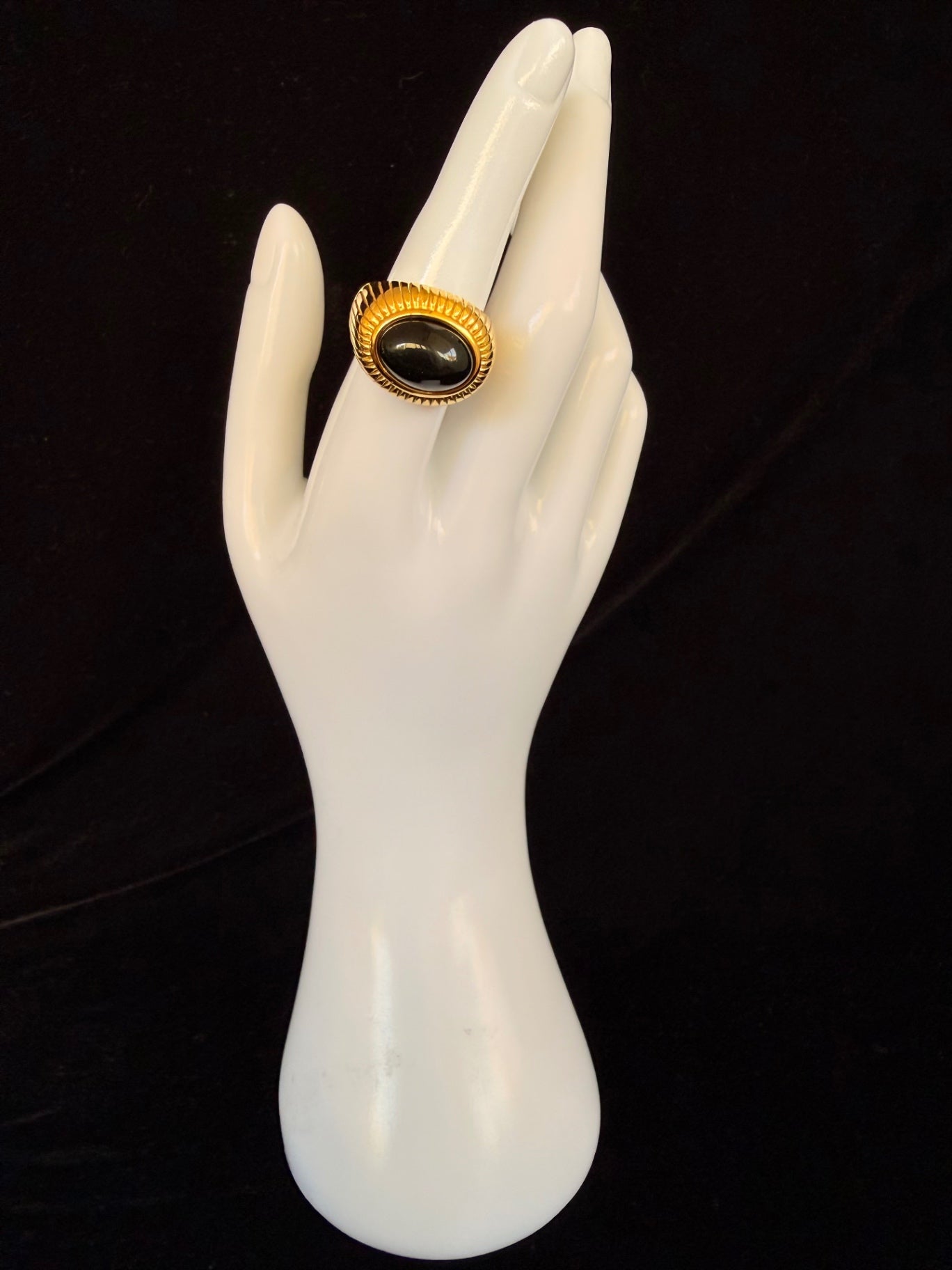 Quianey Black Onyx Ring Size 8
