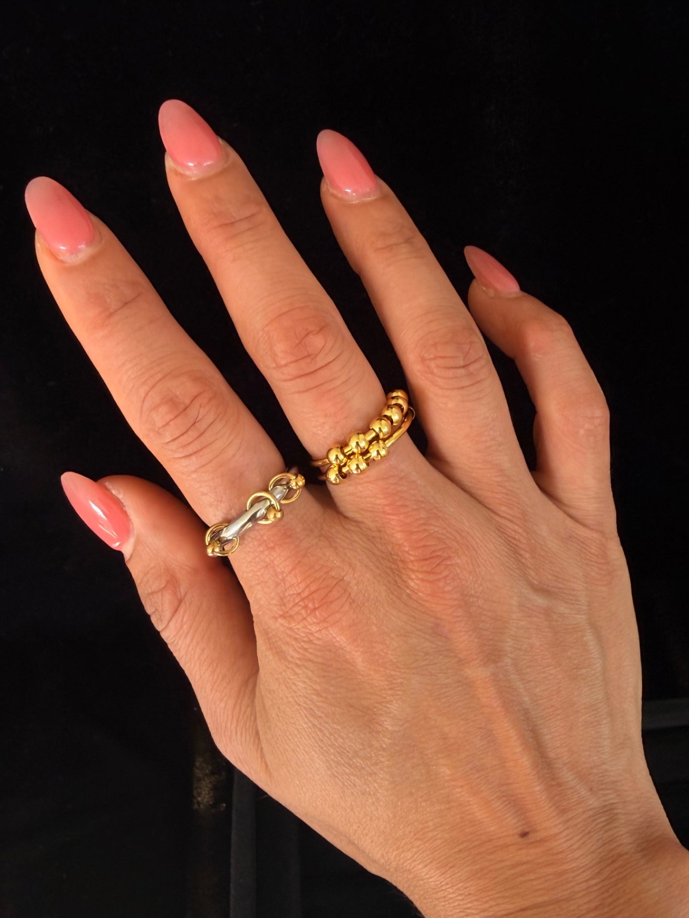 Quianey Link Duo Ring 6