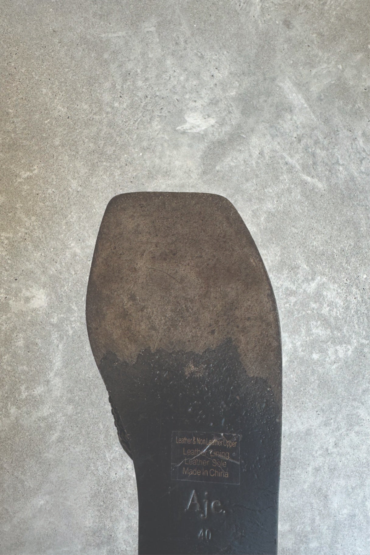 Aje black/gold woven slide 40