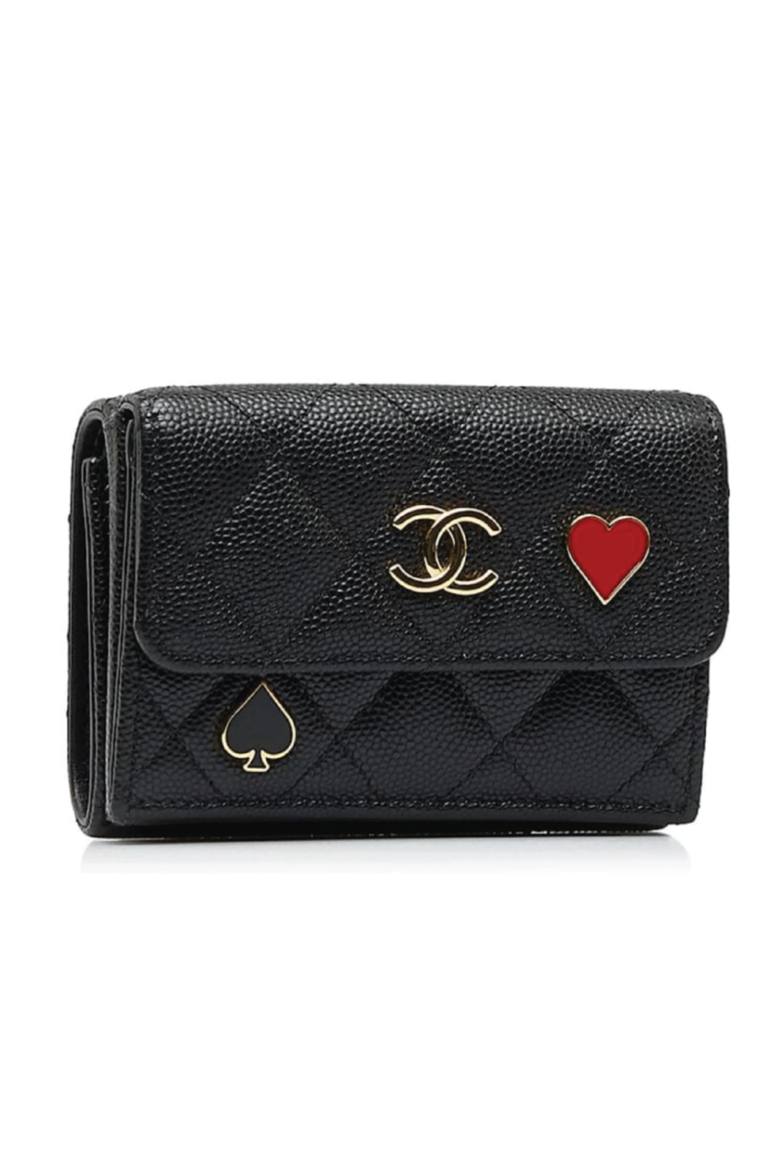 Chanel navy coin purse