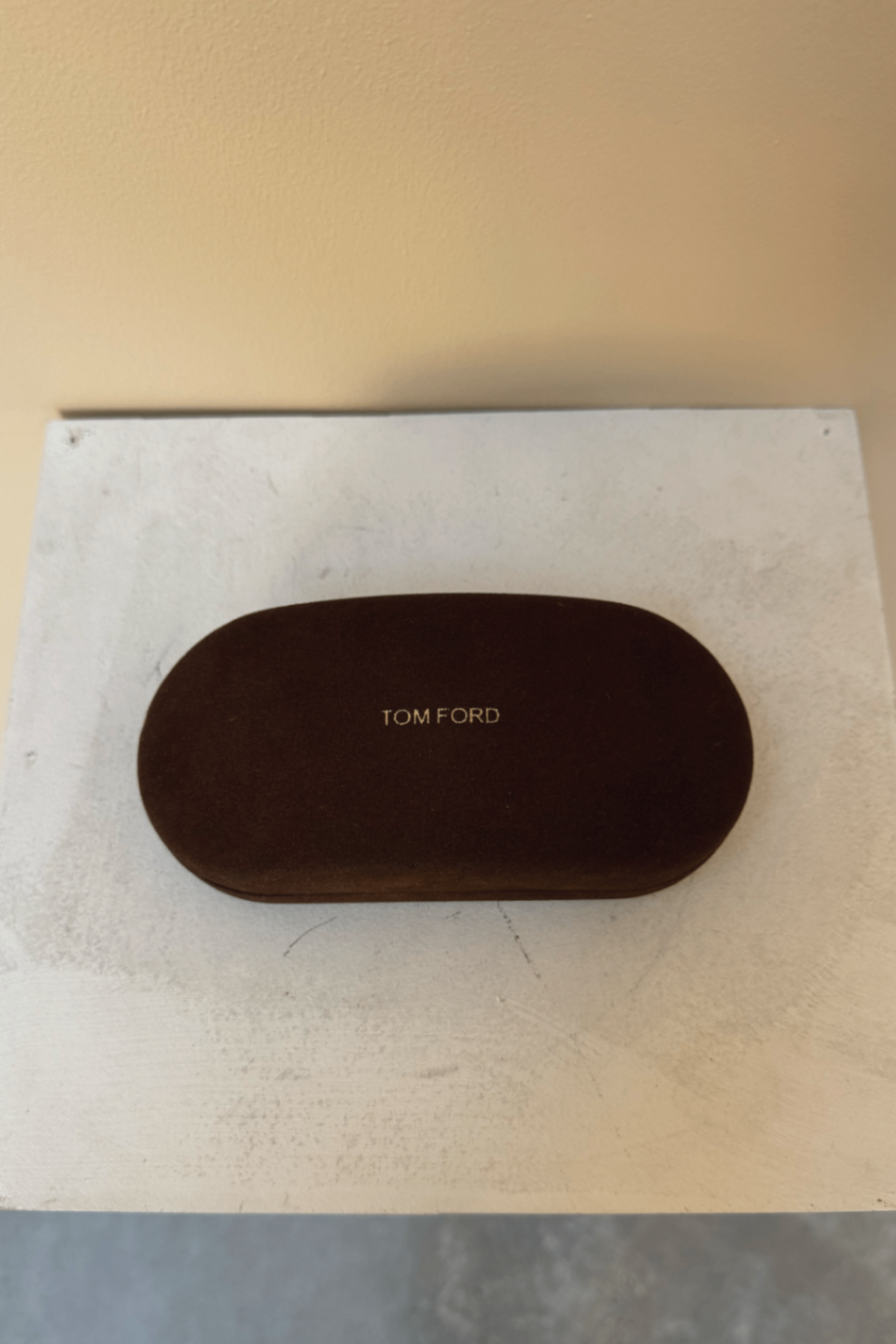 Tom Ford black pilot sunglasses
