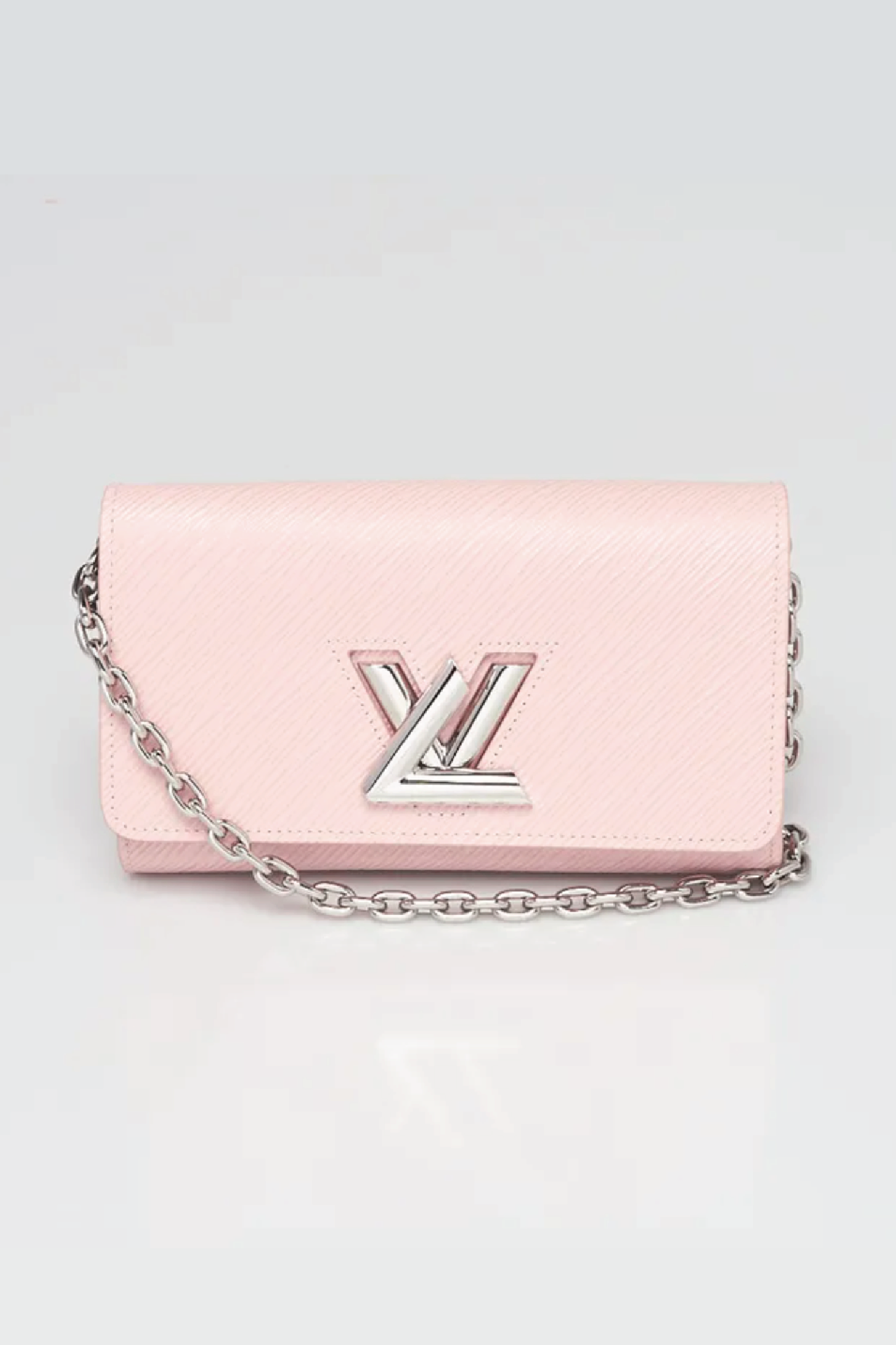 Louis Vuitton pink leather crossbody bag