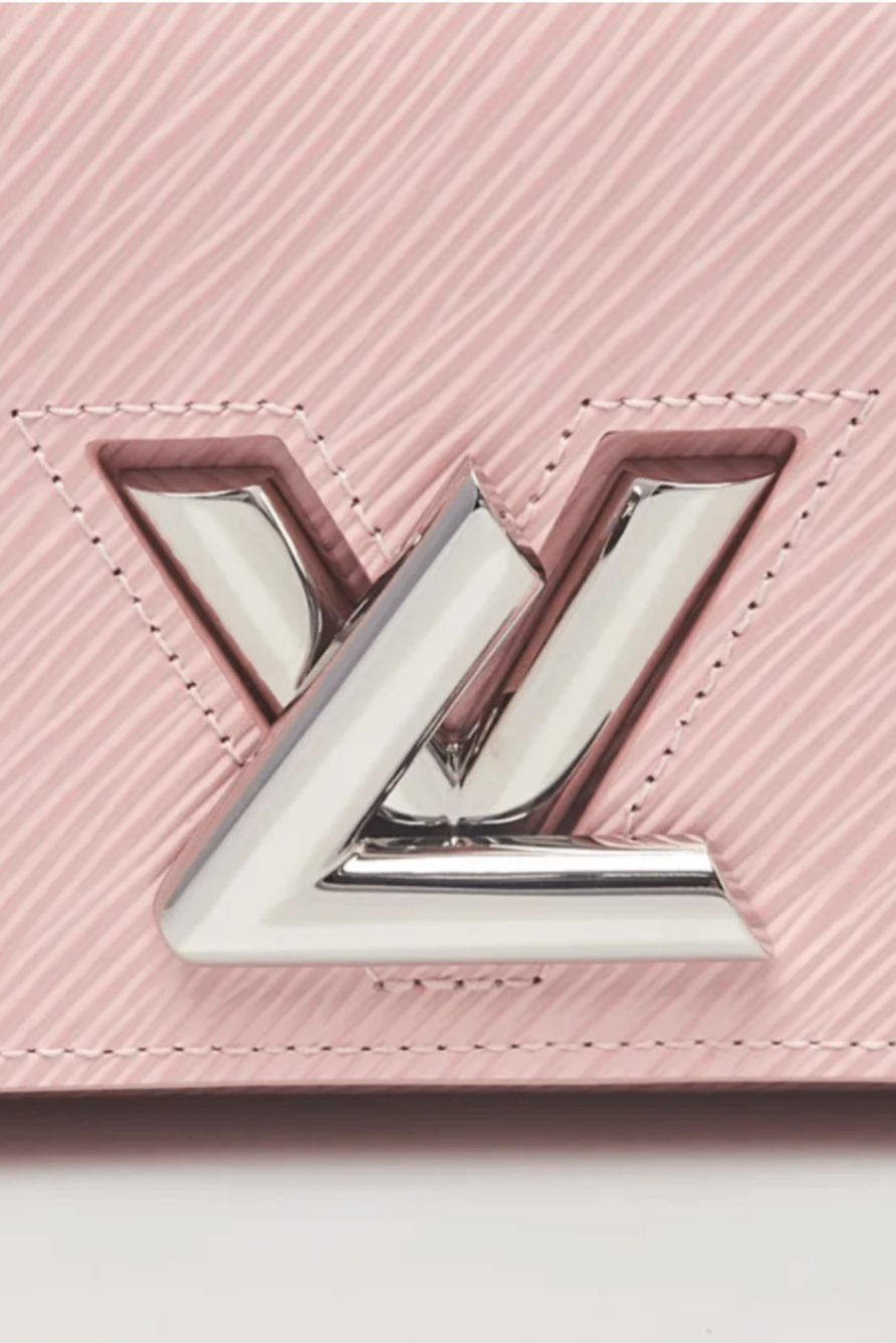 Louis Vuitton pink leather crossbody bag