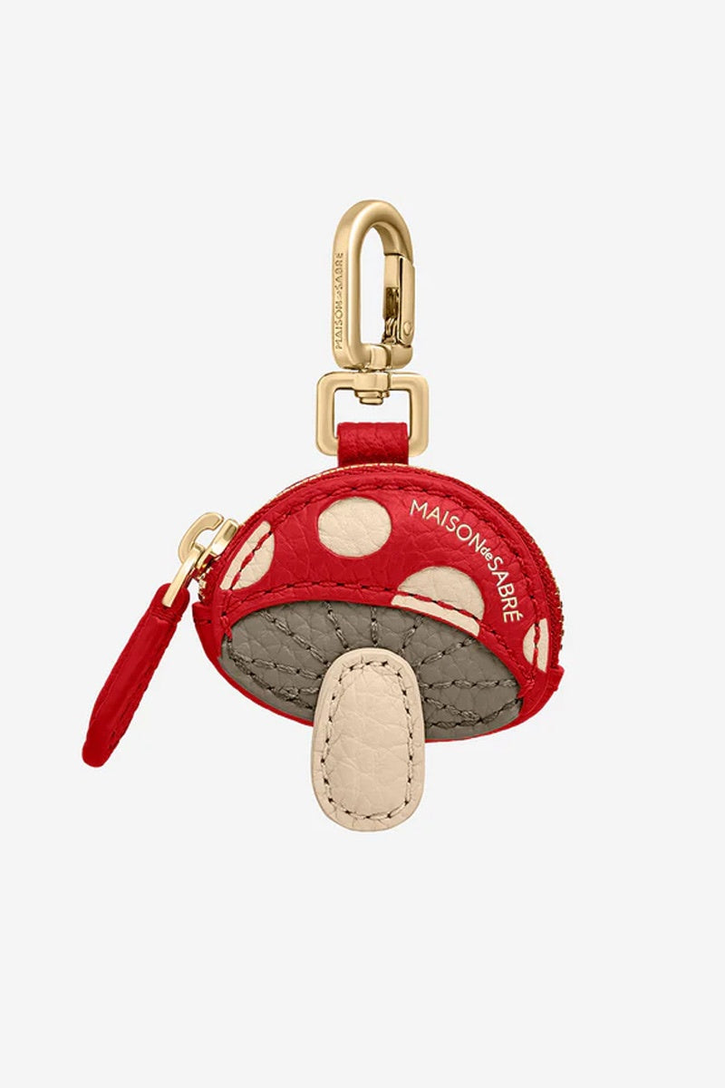 Maison des sabre mushroom bag charm