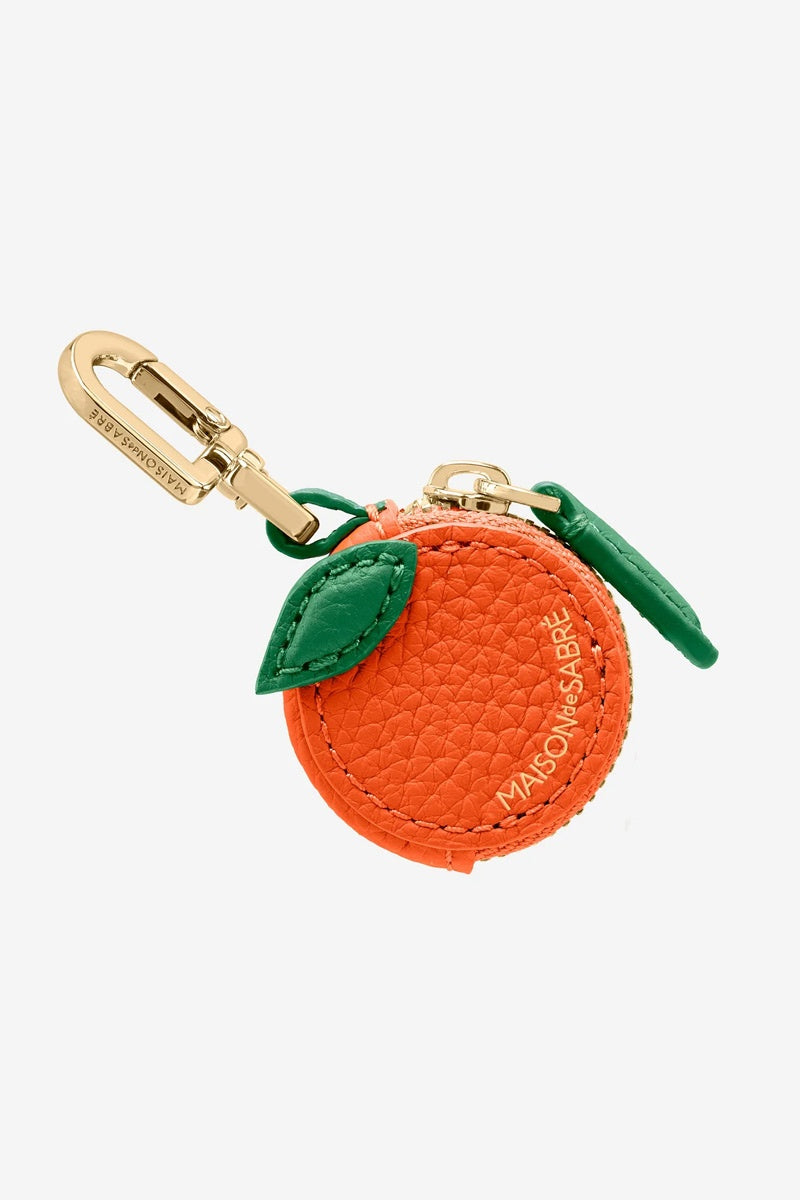 Maison des sabre orange bag charm