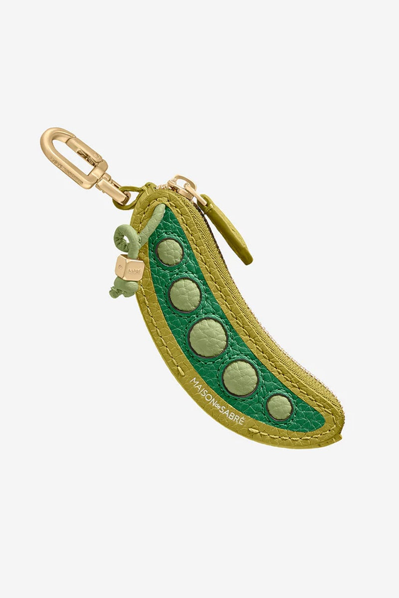 Maison des sabre pea bag charm
