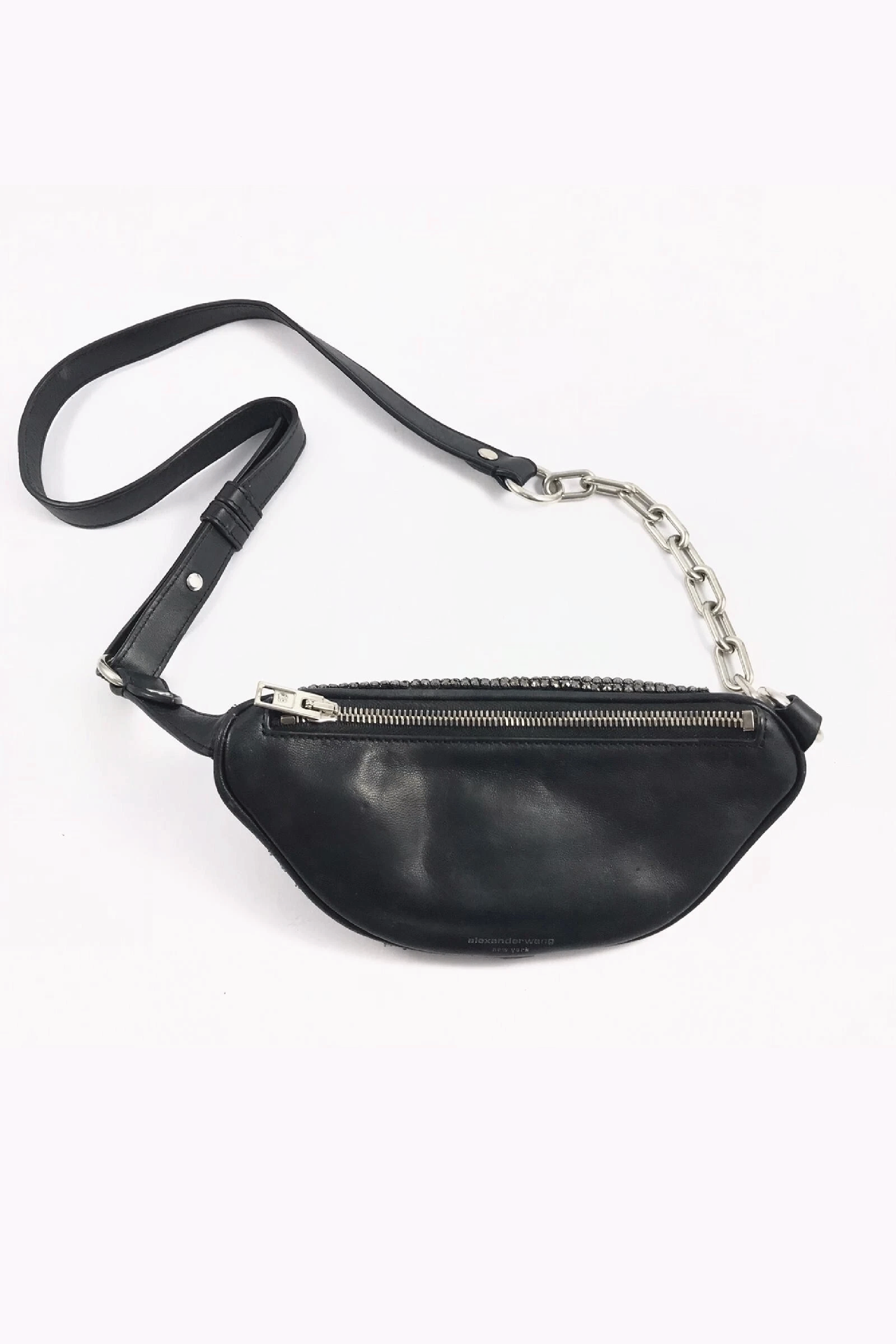 Alexander Wang rhinestone belt bag