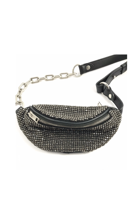 Alexander Wang rhinestone belt bag