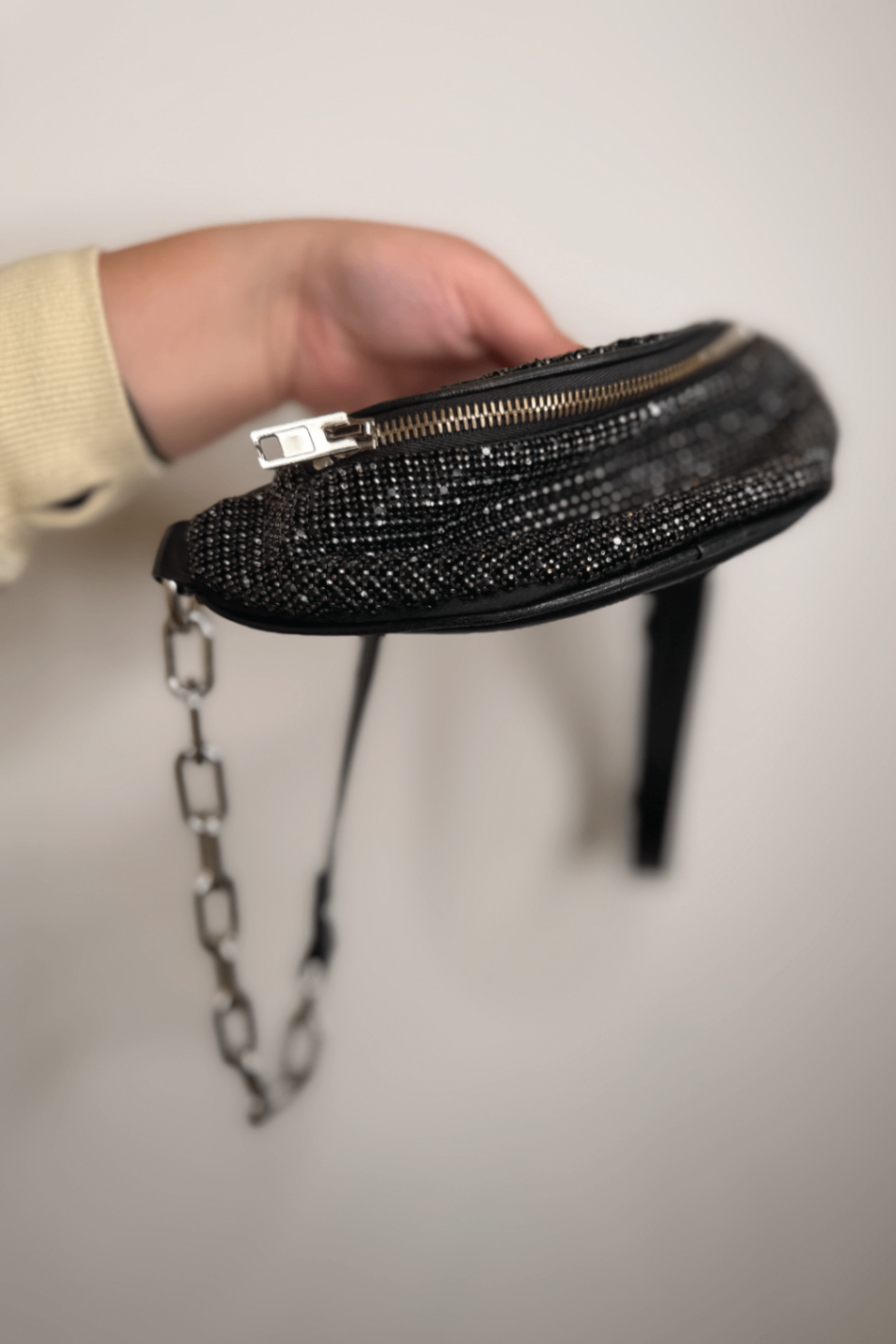 Alexander Wang rhinestone belt bag