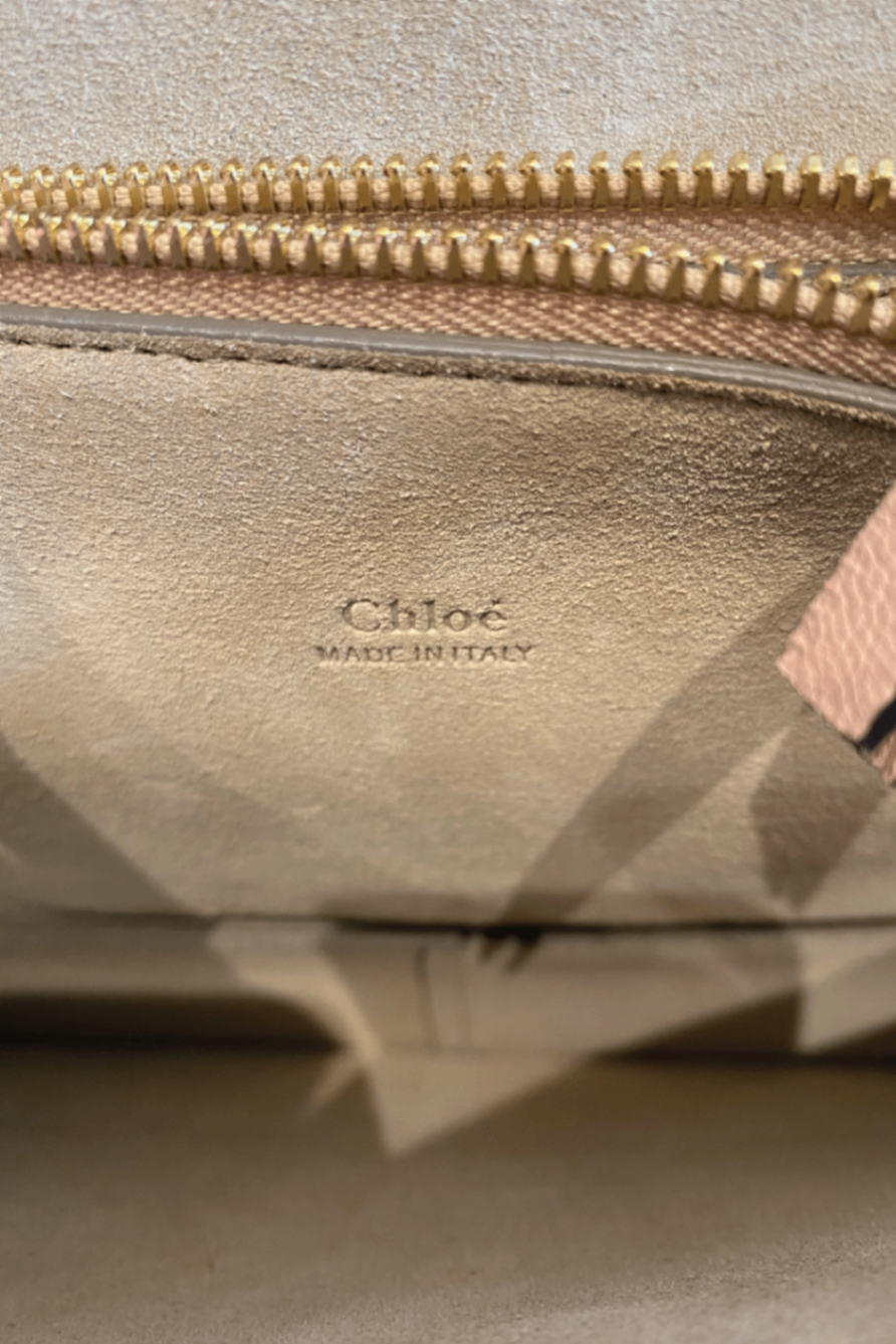 Chloe faye beige shoulder bag