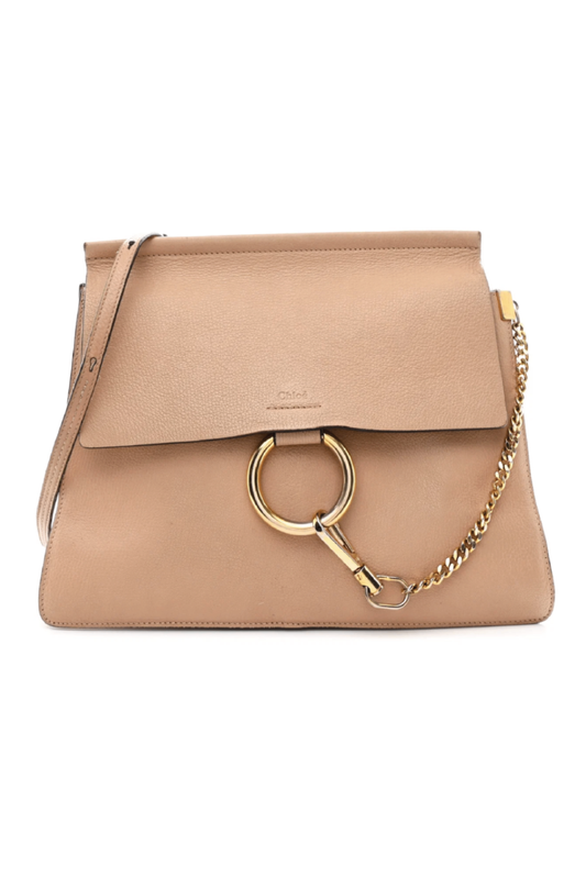 Chloe faye beige shoulder bag