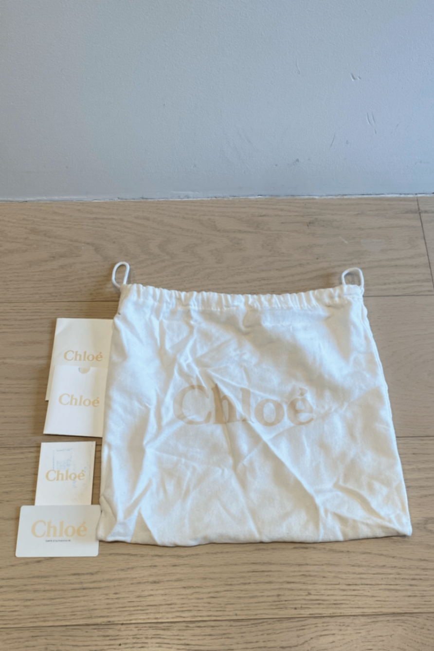 Chloe faye beige shoulder bag