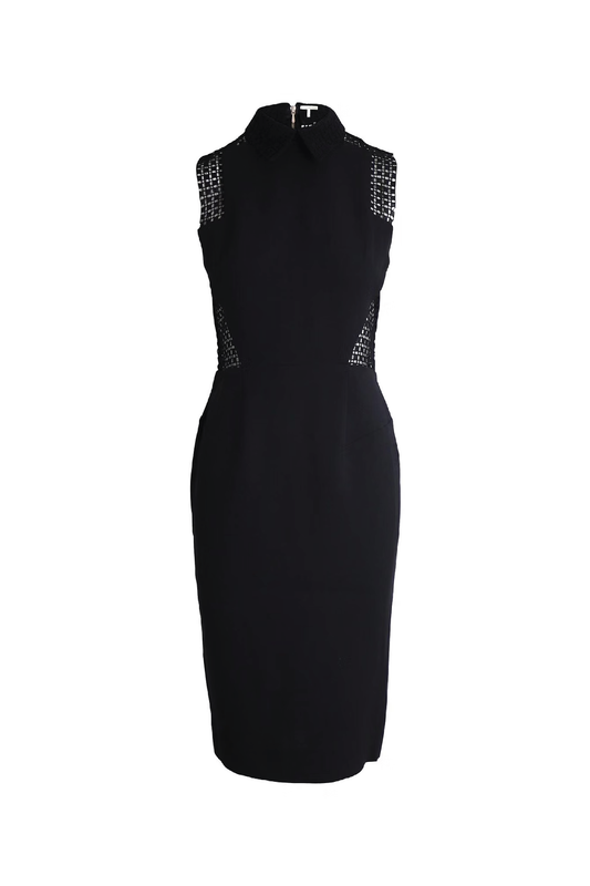 Victoria Beckham black dress 8