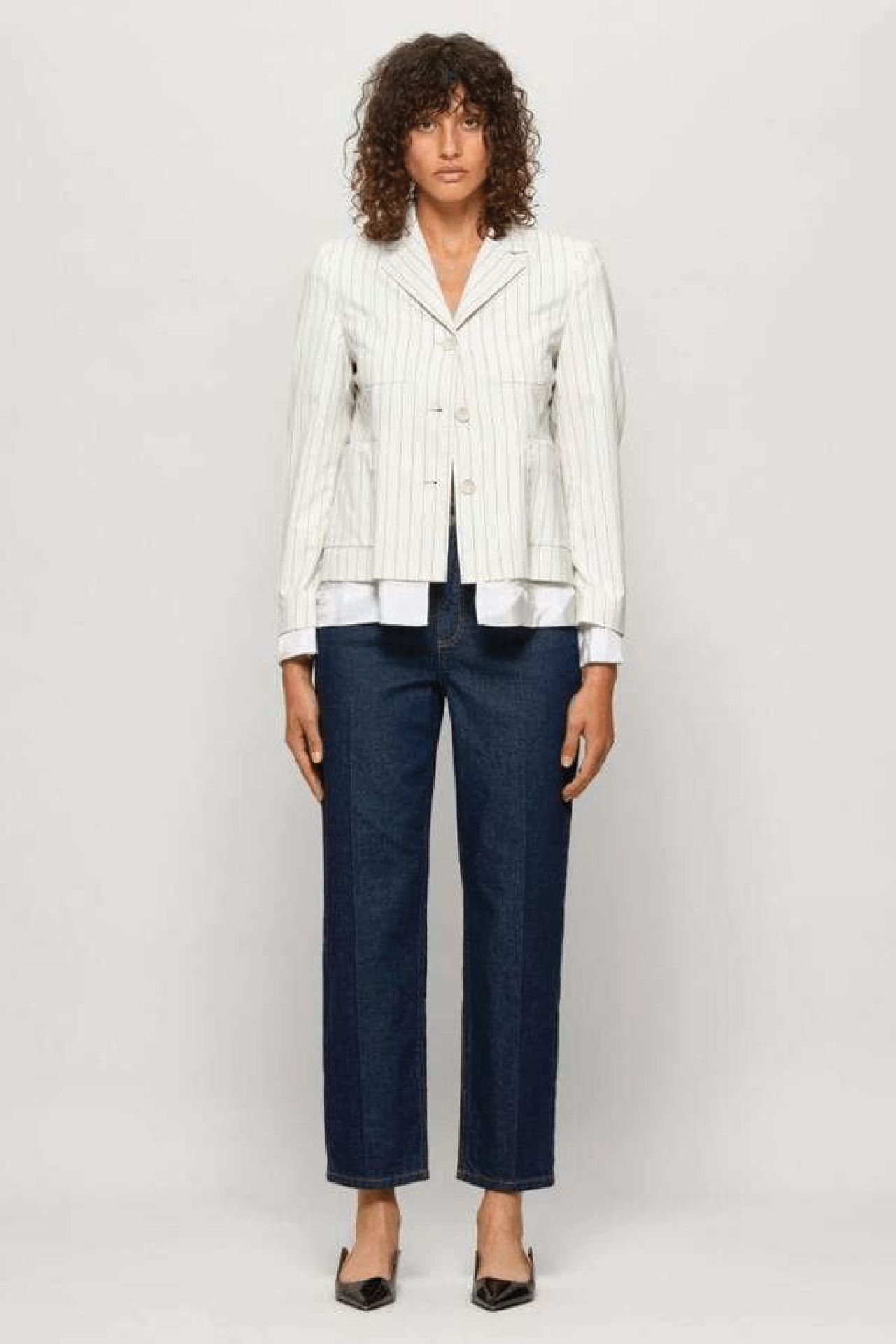 Baum und Pferdgarten cream blazer and short 36