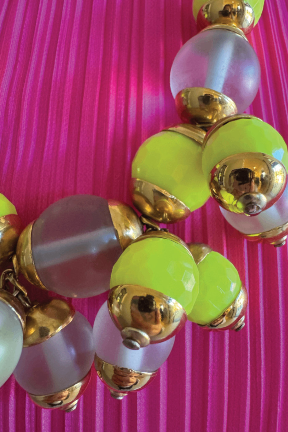 Marni yellow necklace