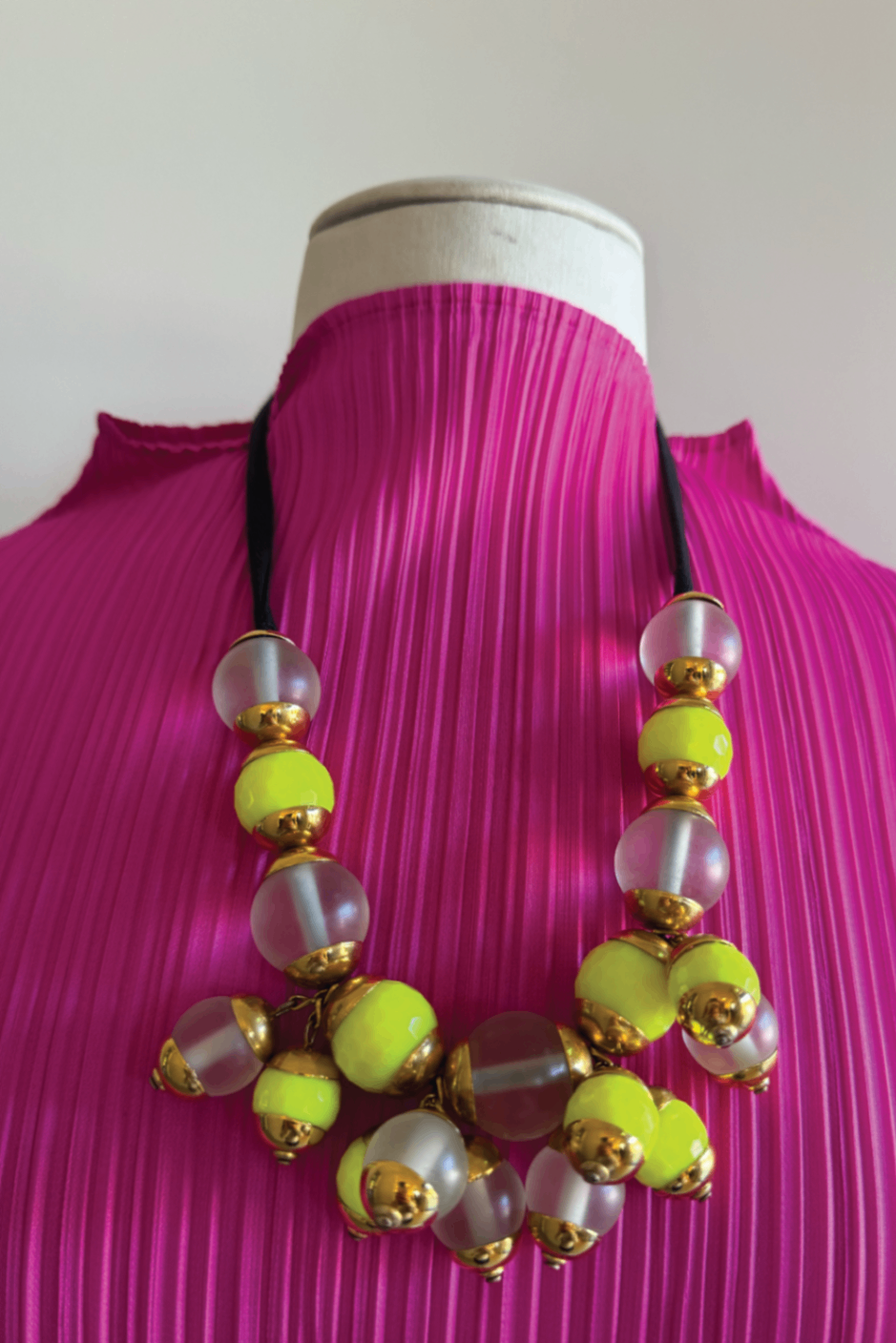 Marni yellow necklace