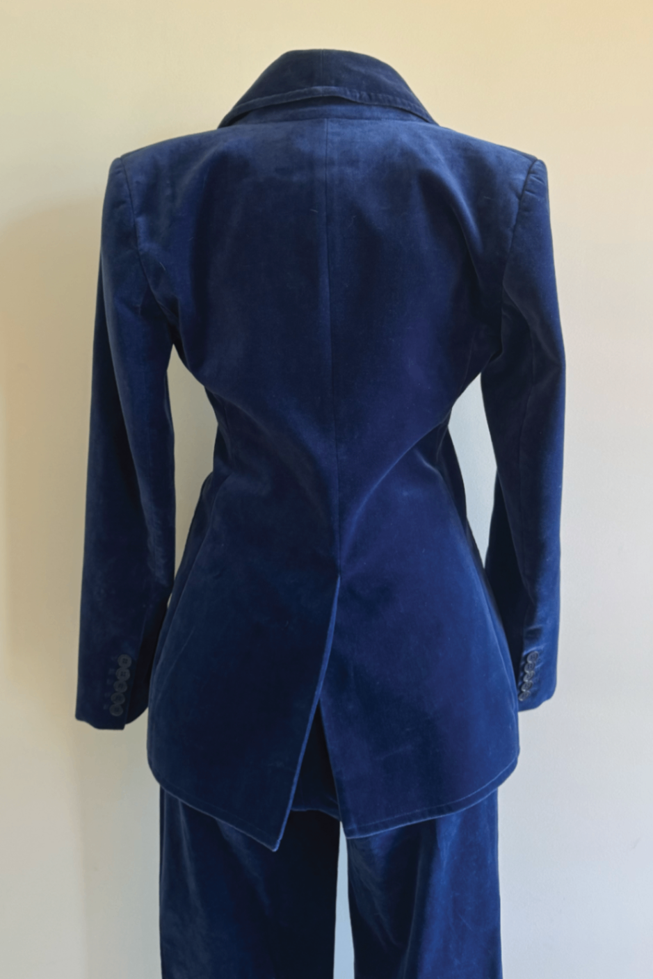 Scanlan blue suede jacket 10