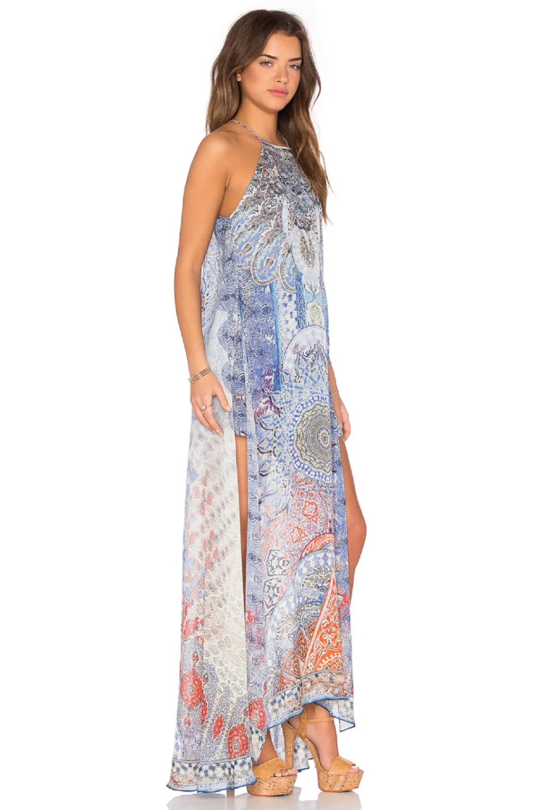 Camilla blue sparkle dress 3