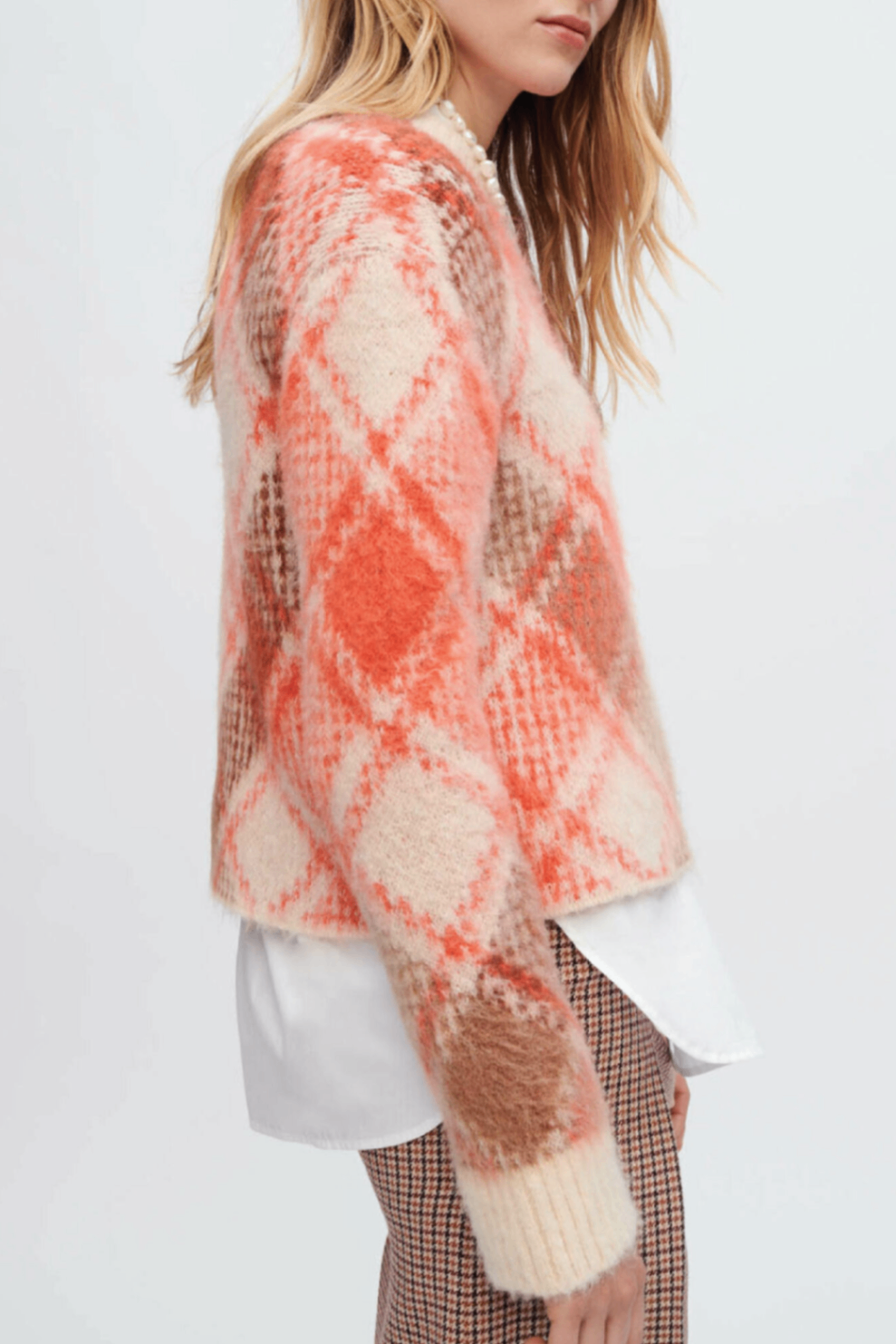 maje orange/brown/ sweater 2