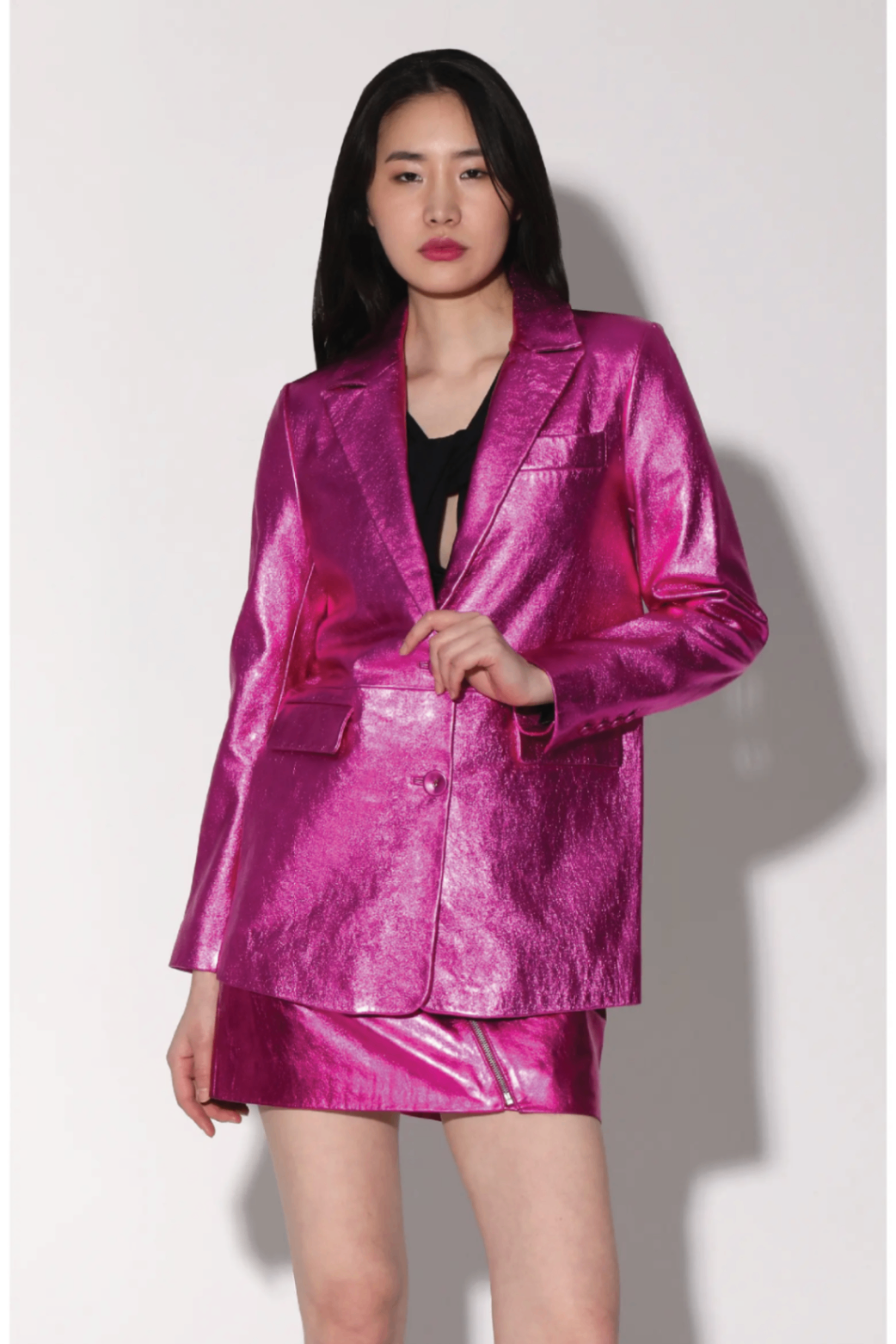 Walter Baker pink foil Jacket M