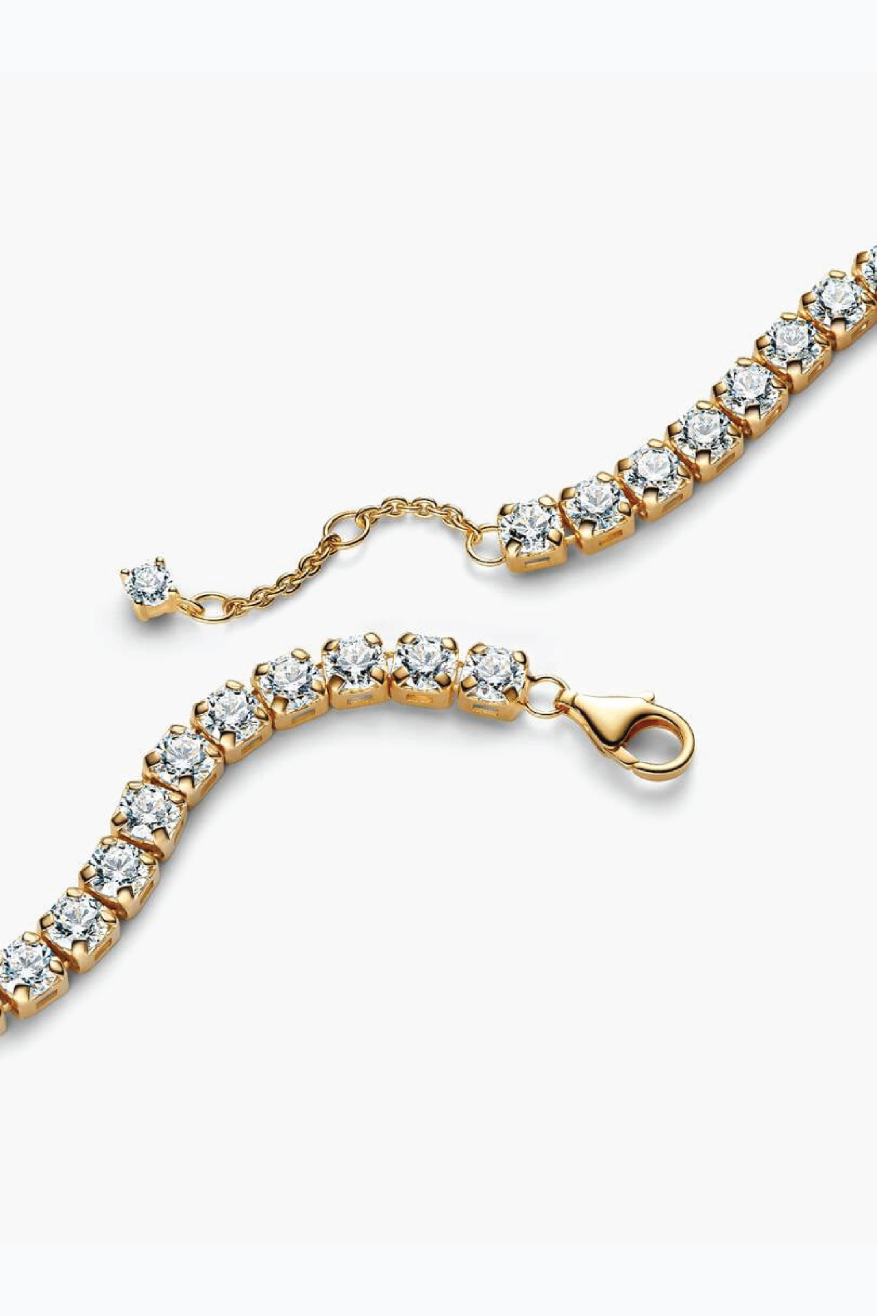 Pandora sparkling bold tennis bracelet sterling s