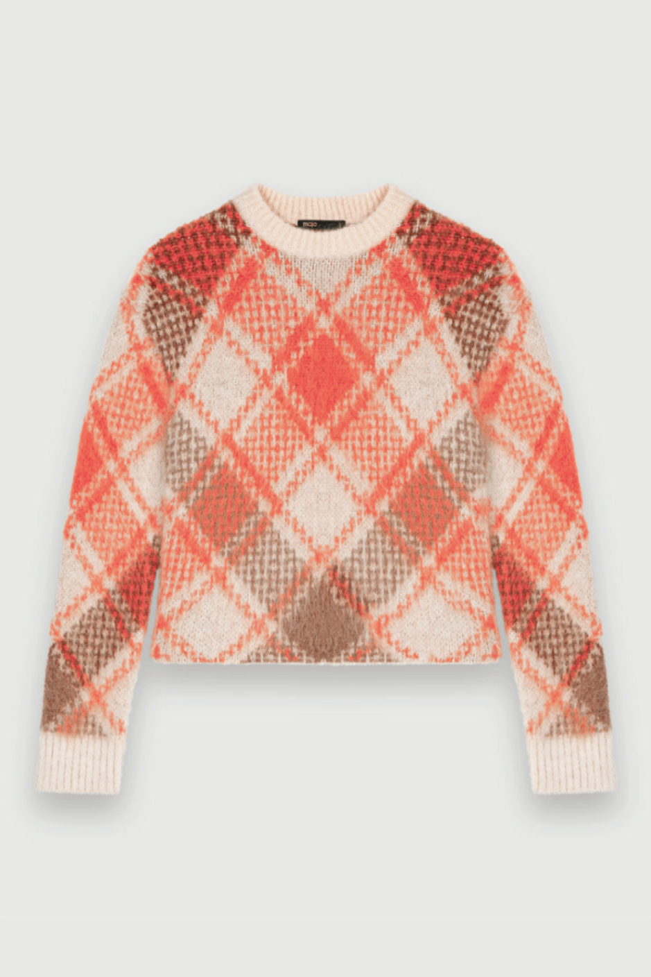 maje orange/brown/ sweater 2