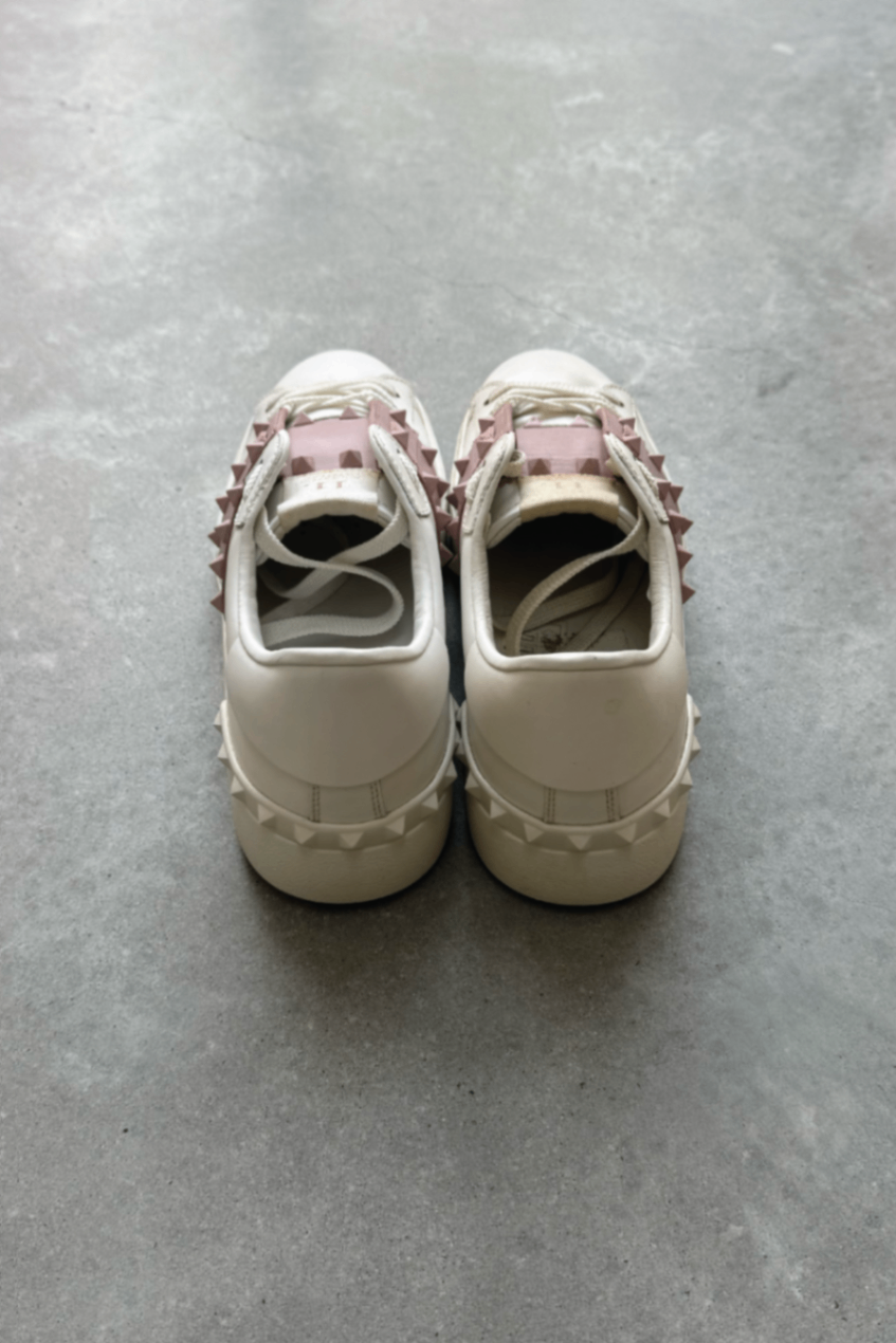 Valentino white pink sneaker 40
