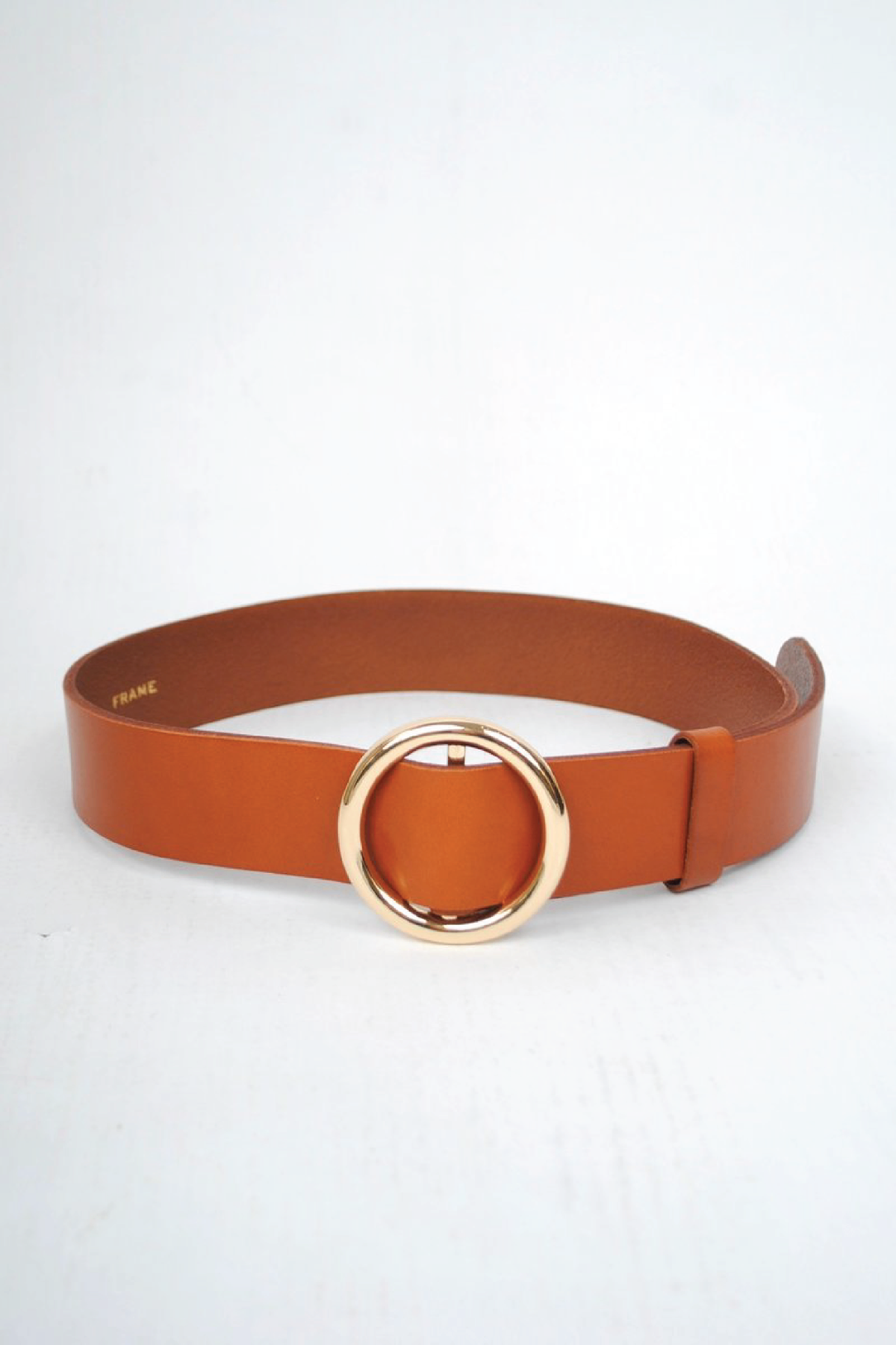 Frame le circle cognac belt large