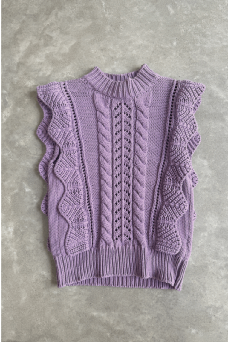Essential Antwerp lilac vest L (RRP $315)