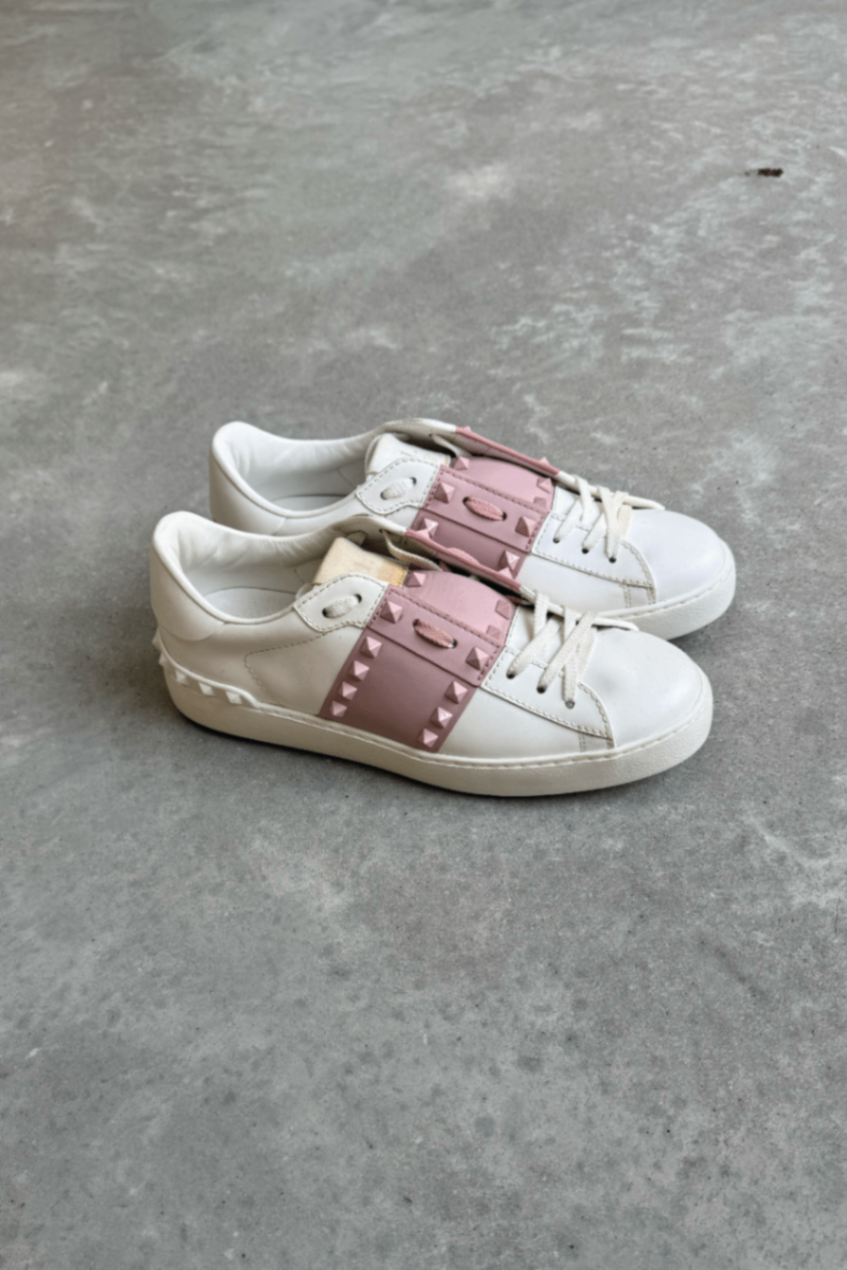 Valentino white pink sneaker 40