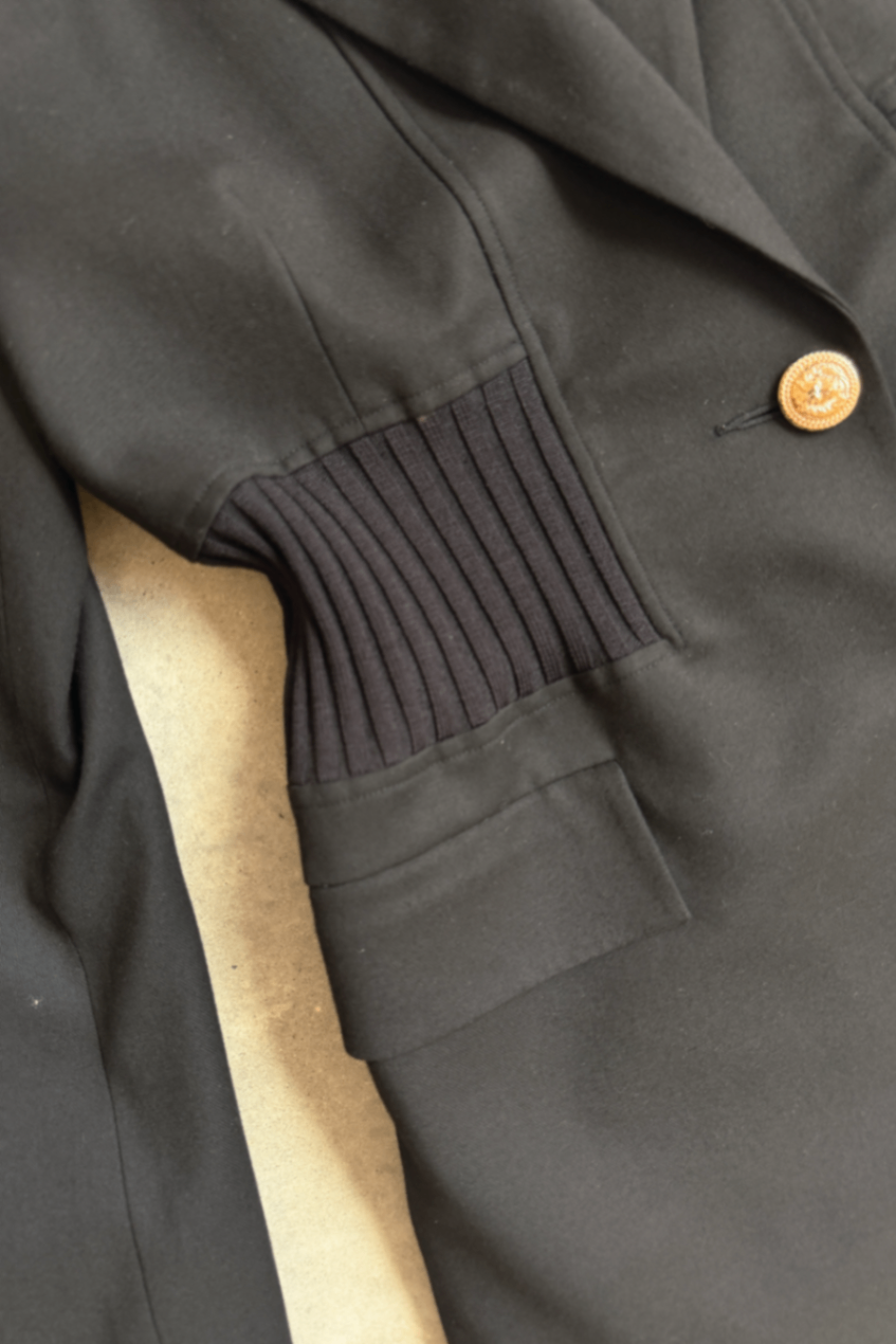 Rebecca Vallance black Teddie Blazer 14 (RRP $729)