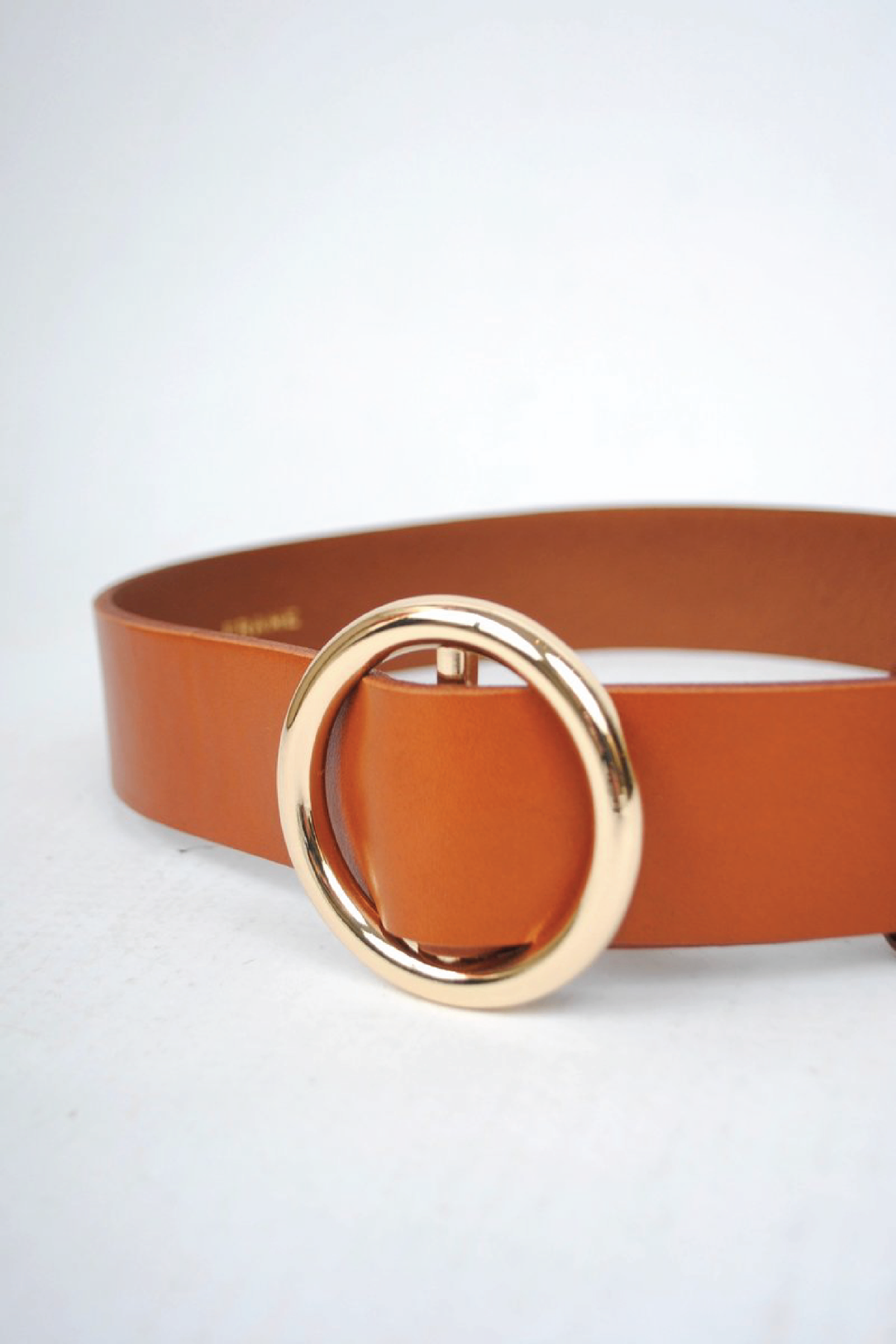 Frame le circle cognac belt large