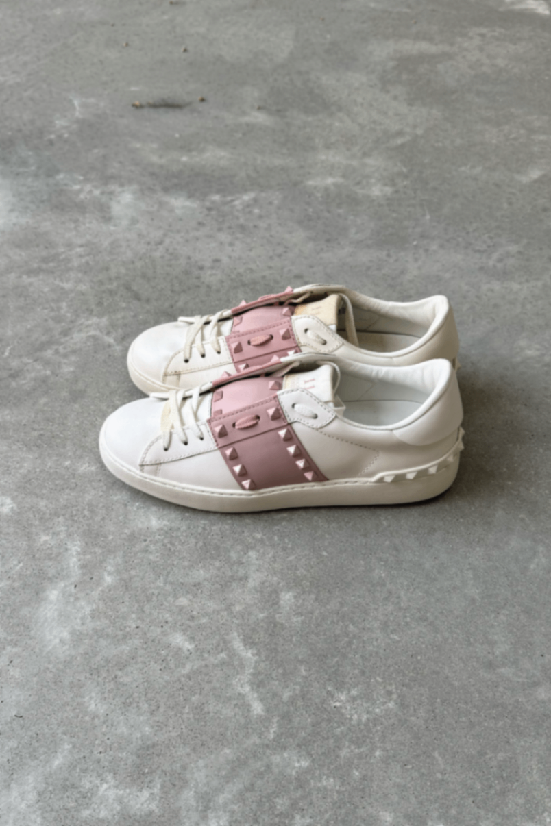 Valentino white pink sneaker 40
