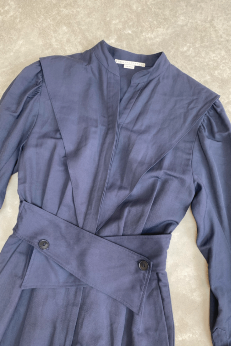 Stella McCartney blue jumpsuit 38