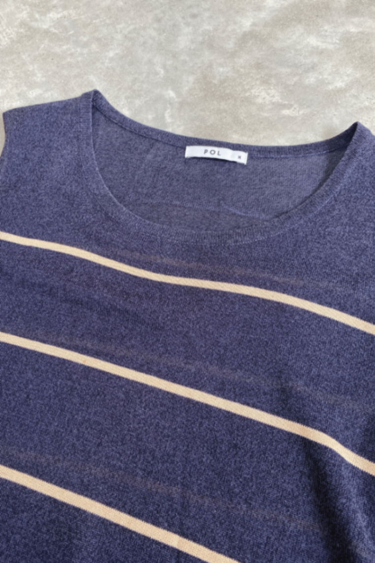 Pol stripe long sleeve M