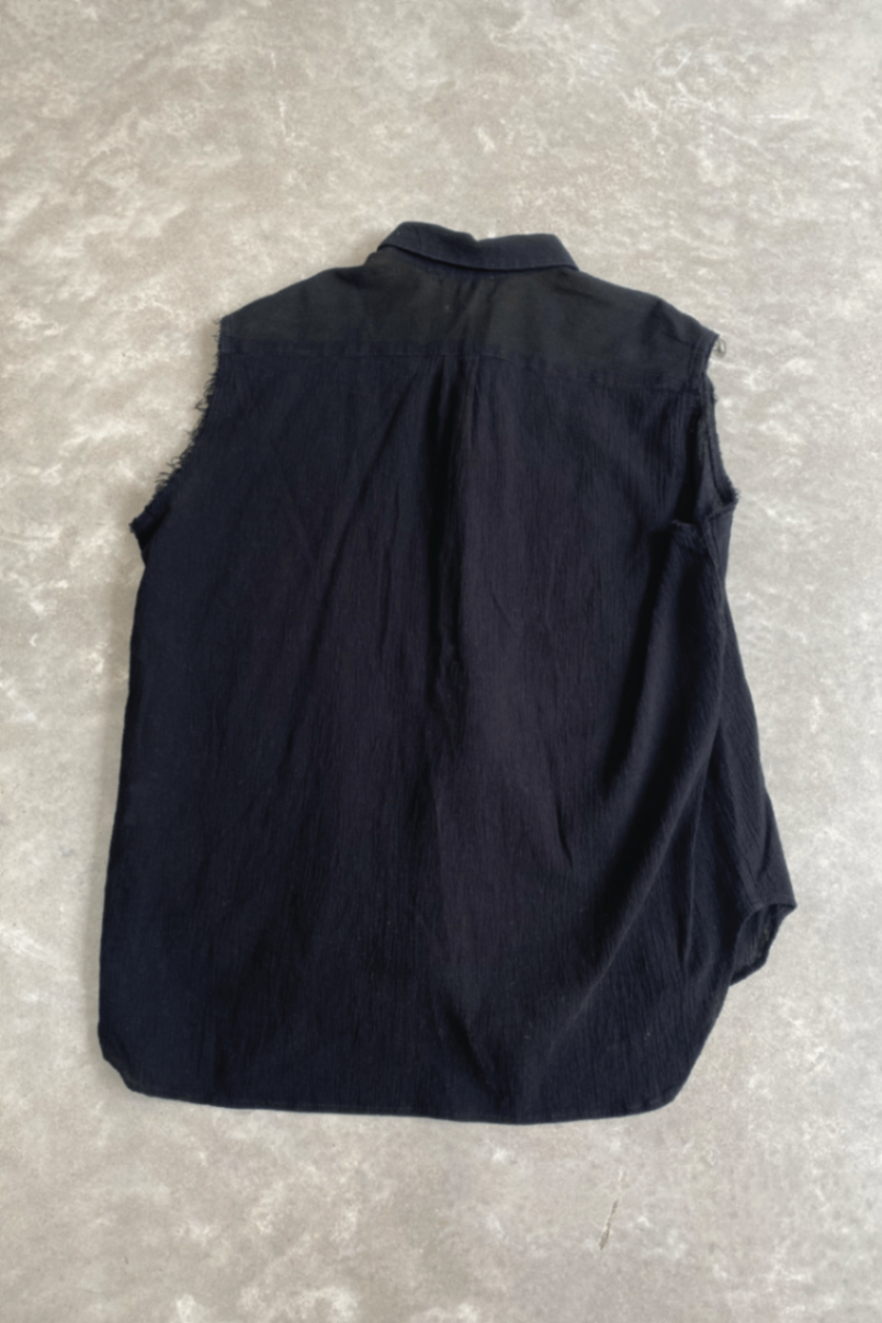 Bassike Black Cami Vest 2