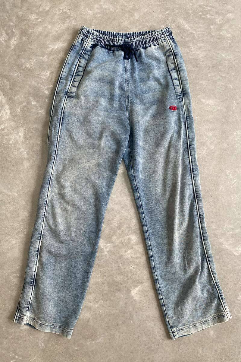 Diesel denim track pants XS