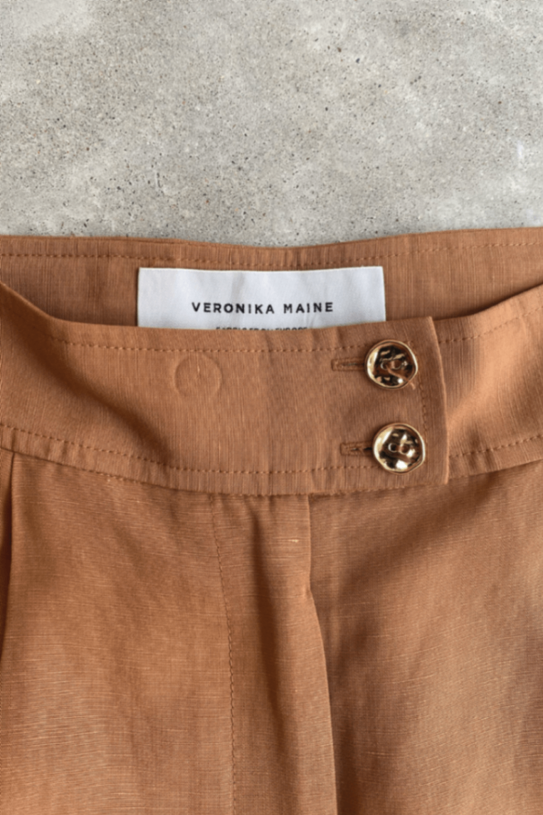 Veronika Maine Brown Pants 8