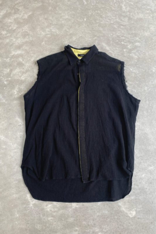 Bassike Black Cami Vest 2